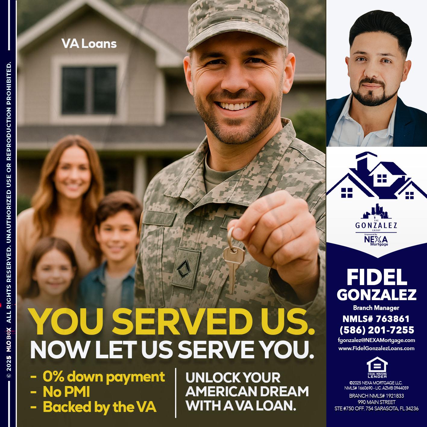 YOU DESERVED - Fidel Gonzalez -Branch Manager