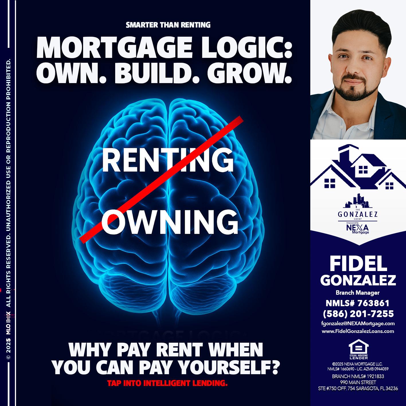 mortgage logic - Fidel Gonzalez -Branch Manager