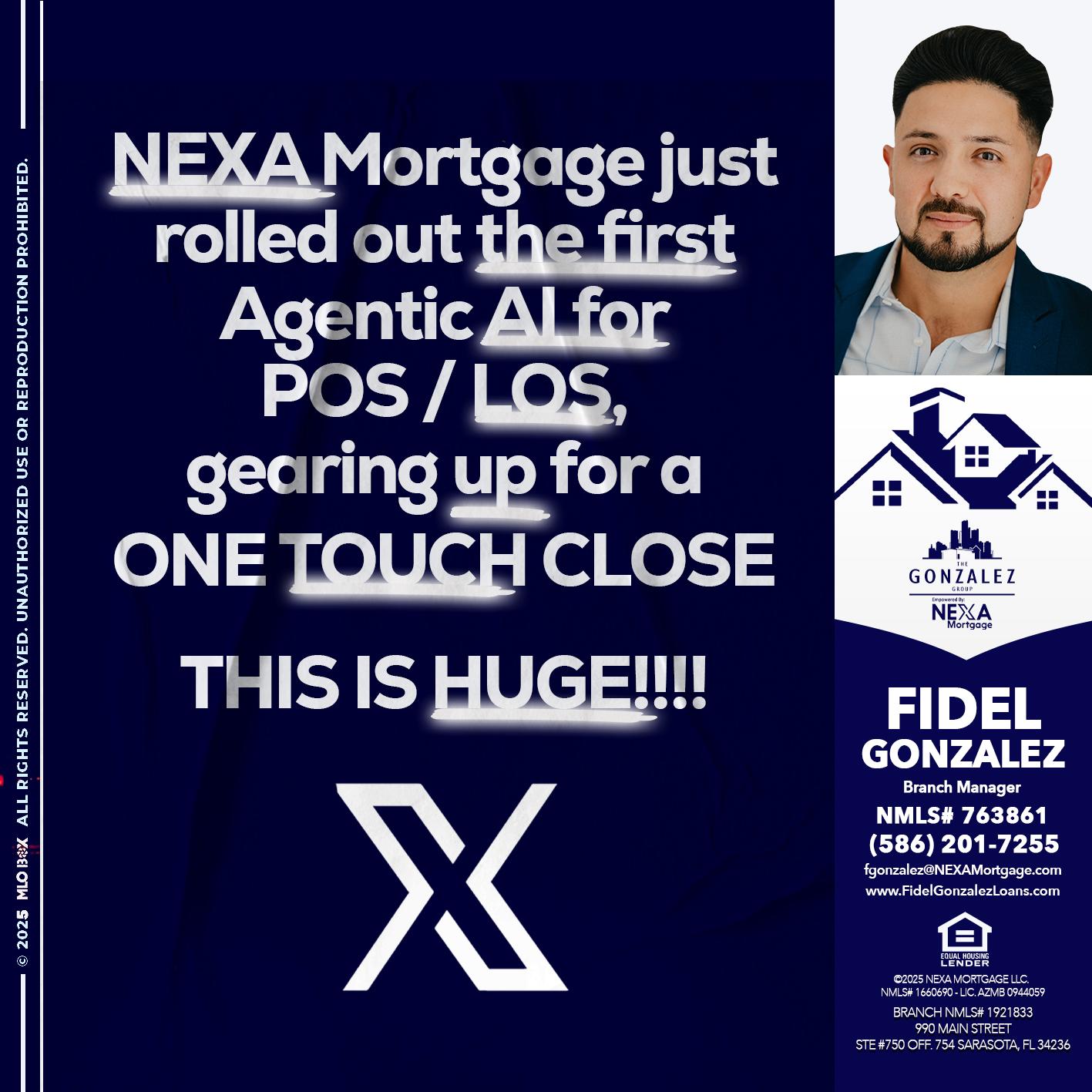 NEXA MORTGAGE - Fidel Gonzalez -Branch Manager