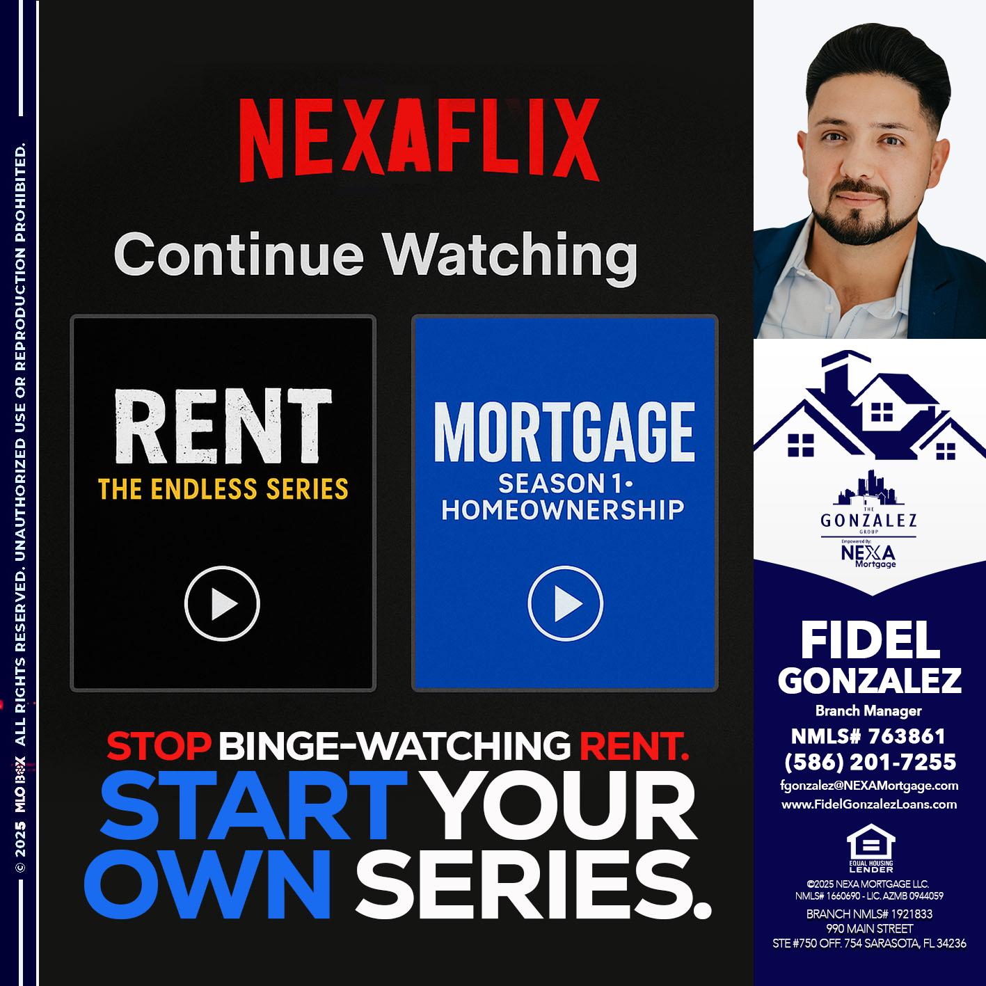 NEXAFLIX - Fidel Gonzalez -Branch Manager