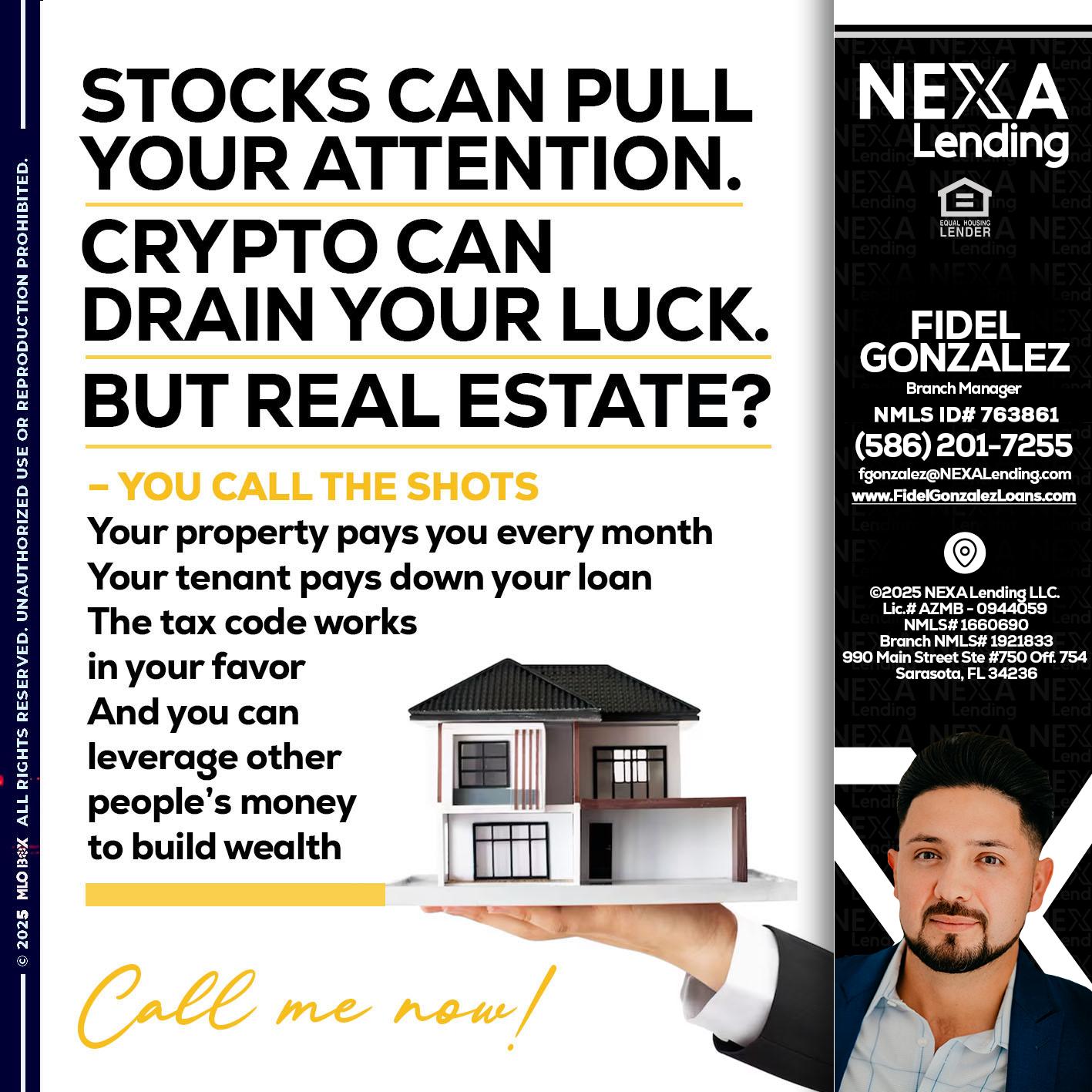 STOCK CAN - Fidel Gonzalez -Branch Manager