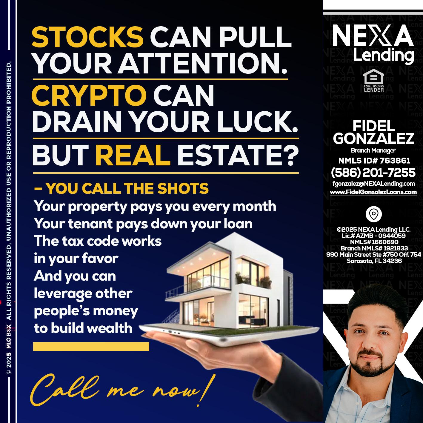 STOCK YOUR - Fidel Gonzalez -Branch Manager