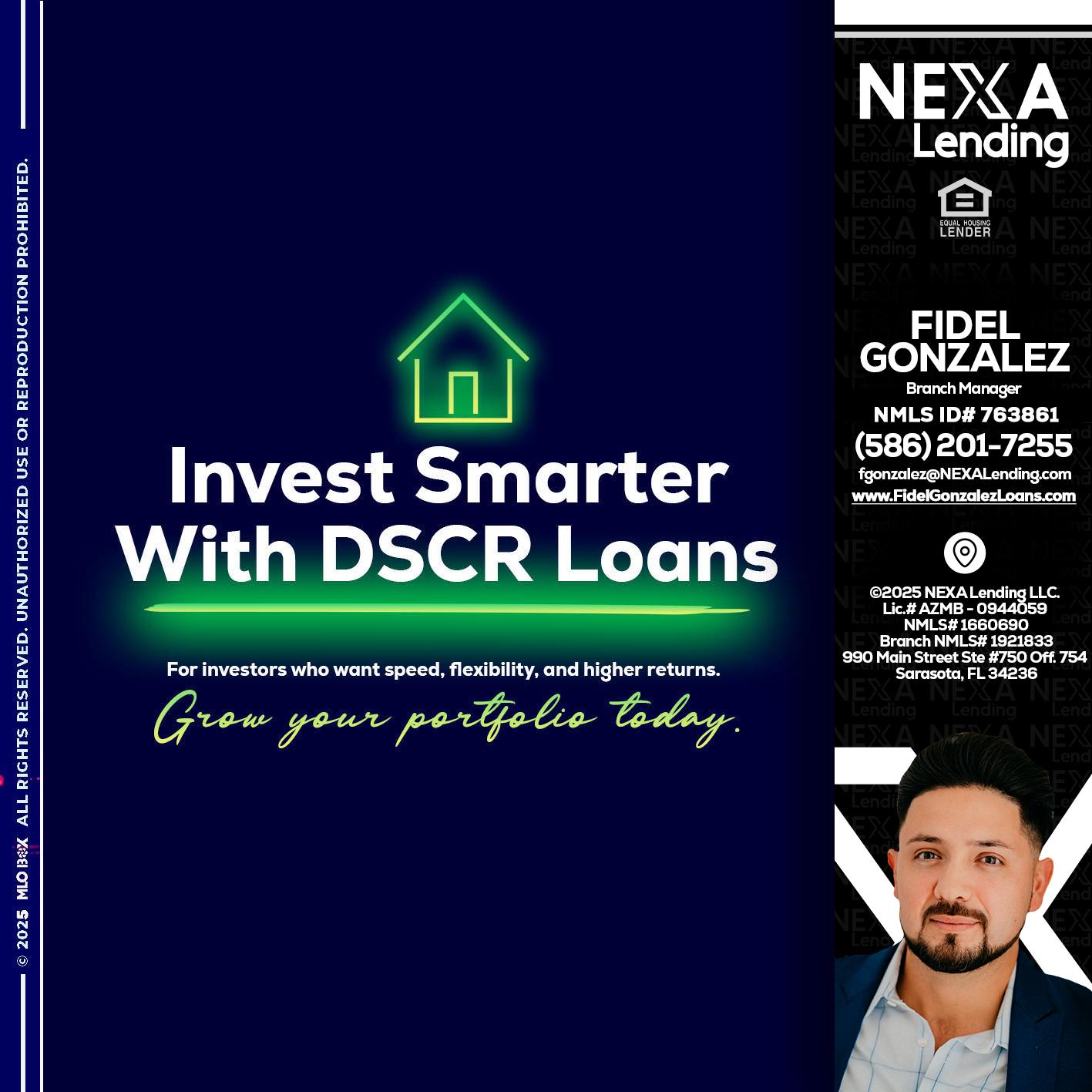 DSCR - Fidel Gonzalez -Branch Manager