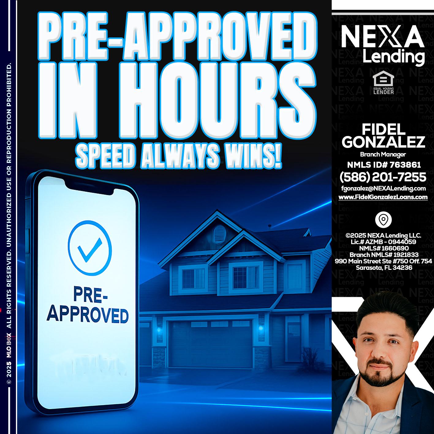 PRE - Fidel Gonzalez -Branch Manager