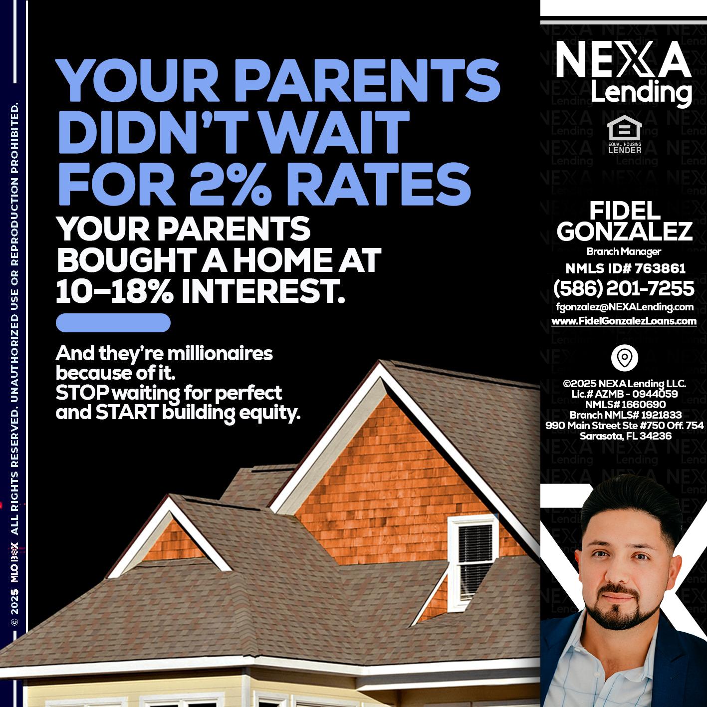 YOUR PARENTS - Fidel Gonzalez -Branch Manager