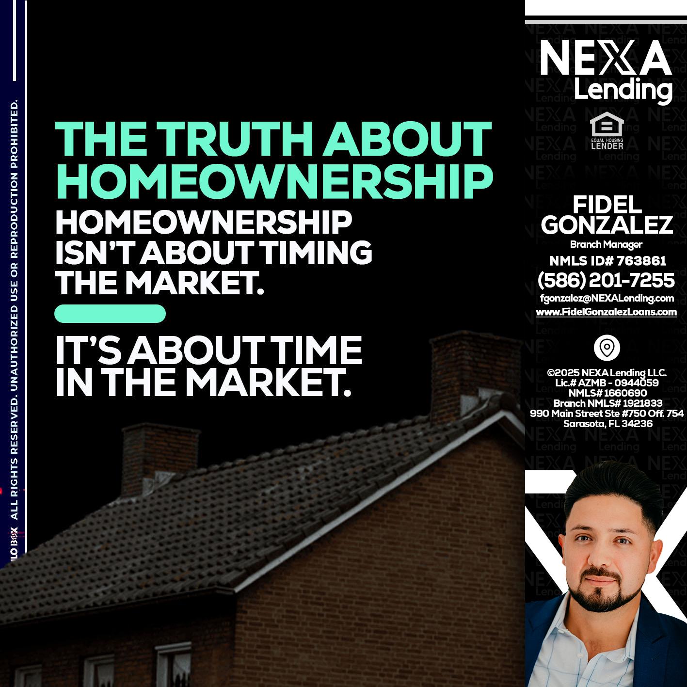 THE TRUTH ABOUT - Fidel Gonzalez -Branch Manager