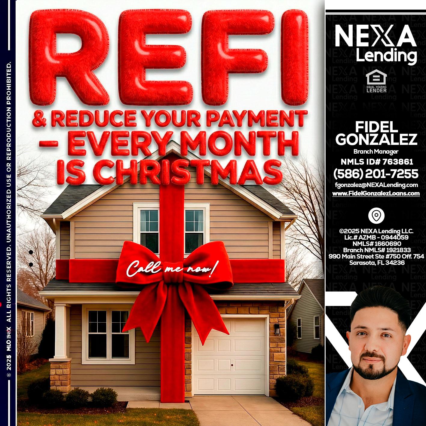 REFI - Fidel Gonzalez -Branch Manager