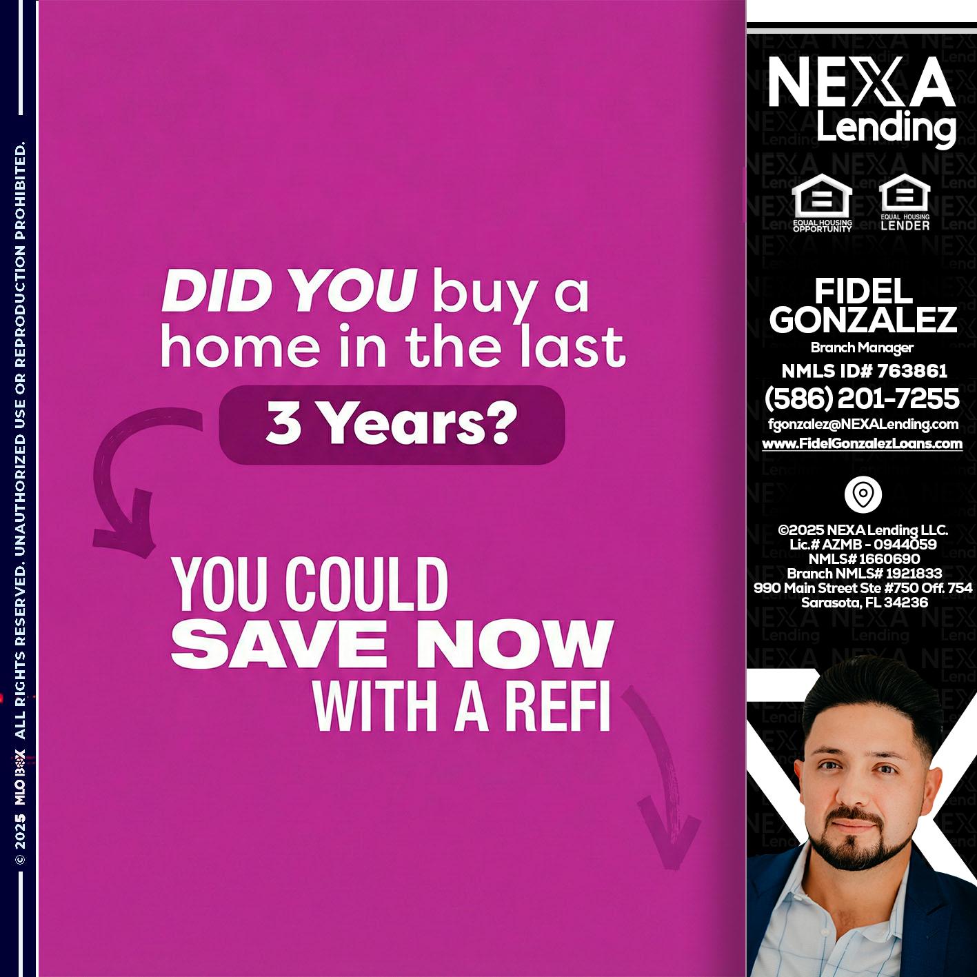 did you - Fidel Gonzalez -Branch Manager