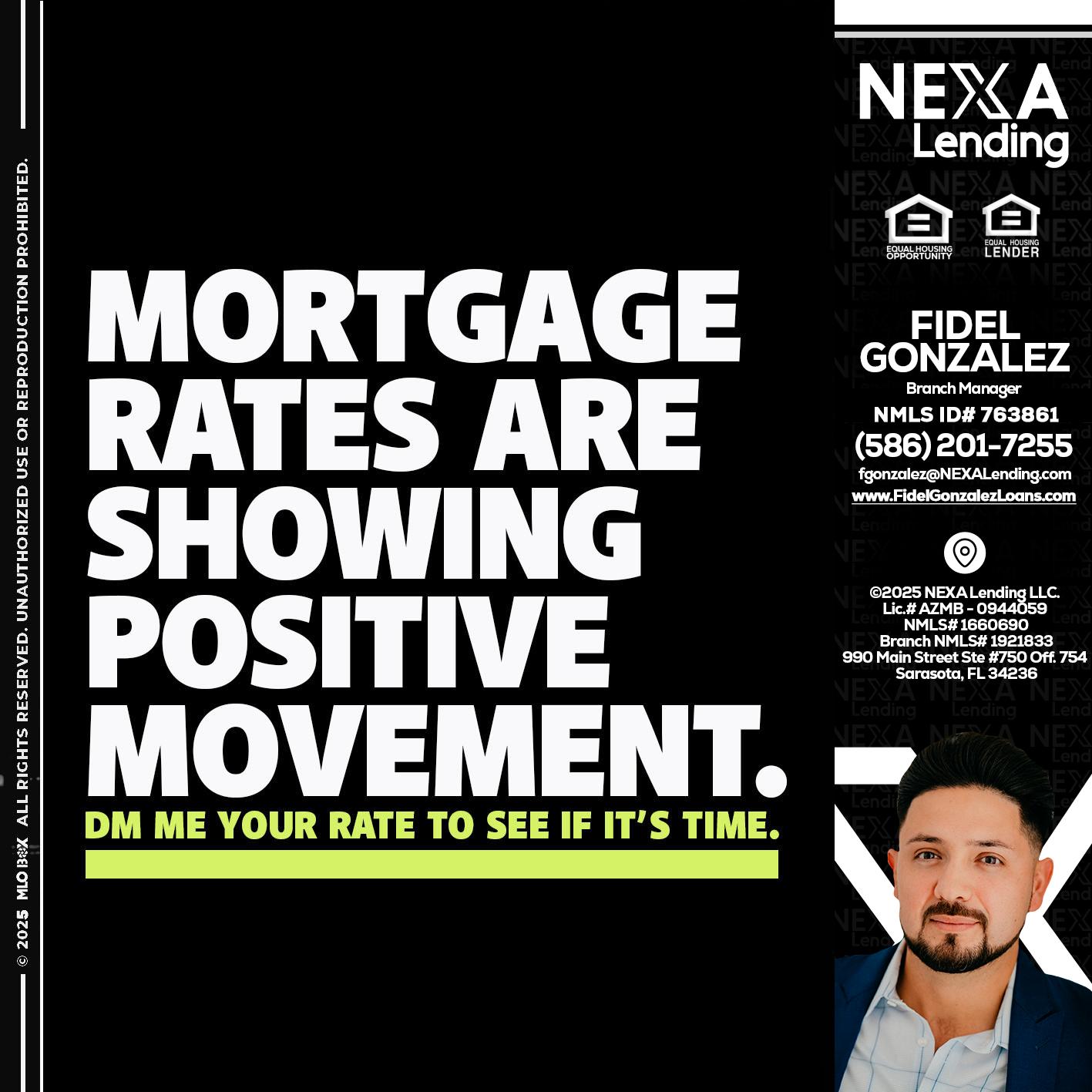 MORTGAGE - Fidel Gonzalez -Branch Manager