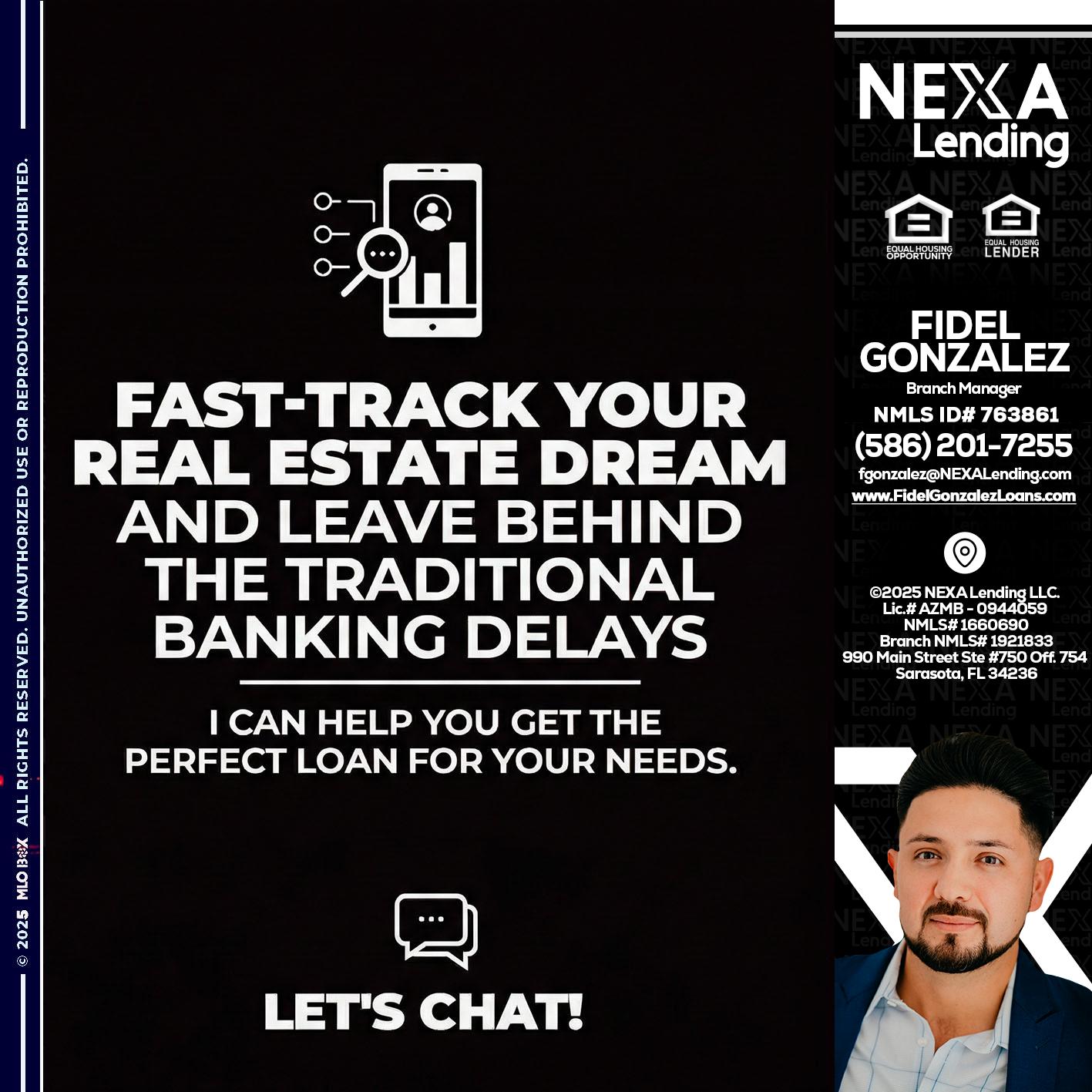 FAST TRACK - Fidel Gonzalez -Branch Manager