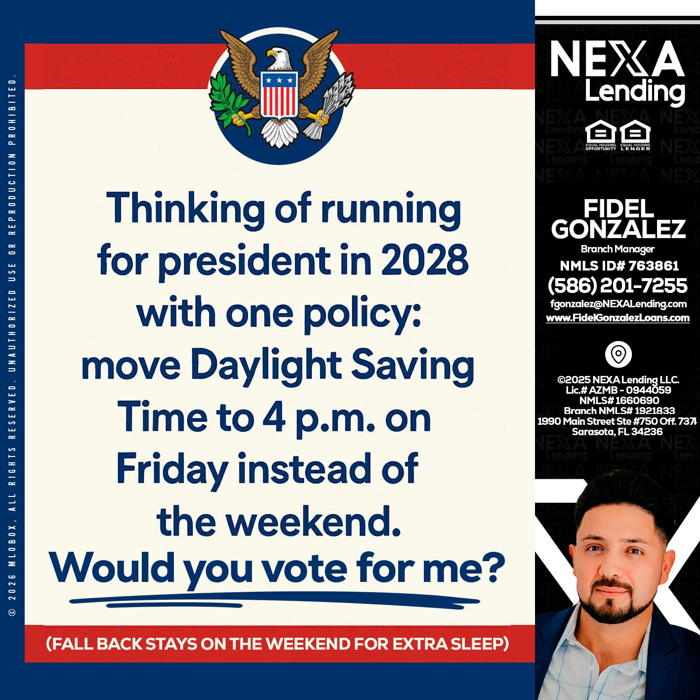 THINKING OF RUNING - Fidel Gonzalez -Branch Manager