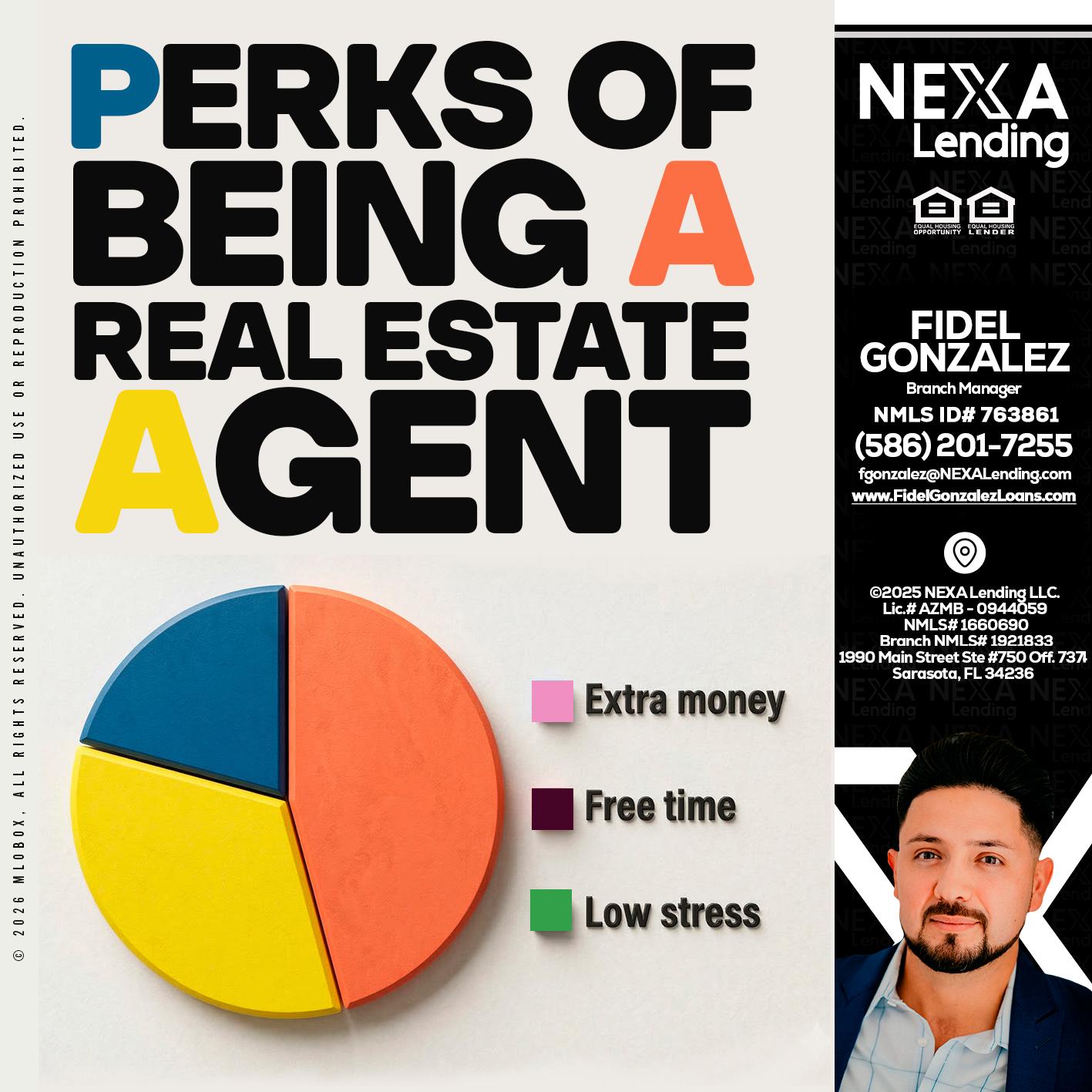 PERKS OF BEING - Fidel Gonzalez -Branch Manager