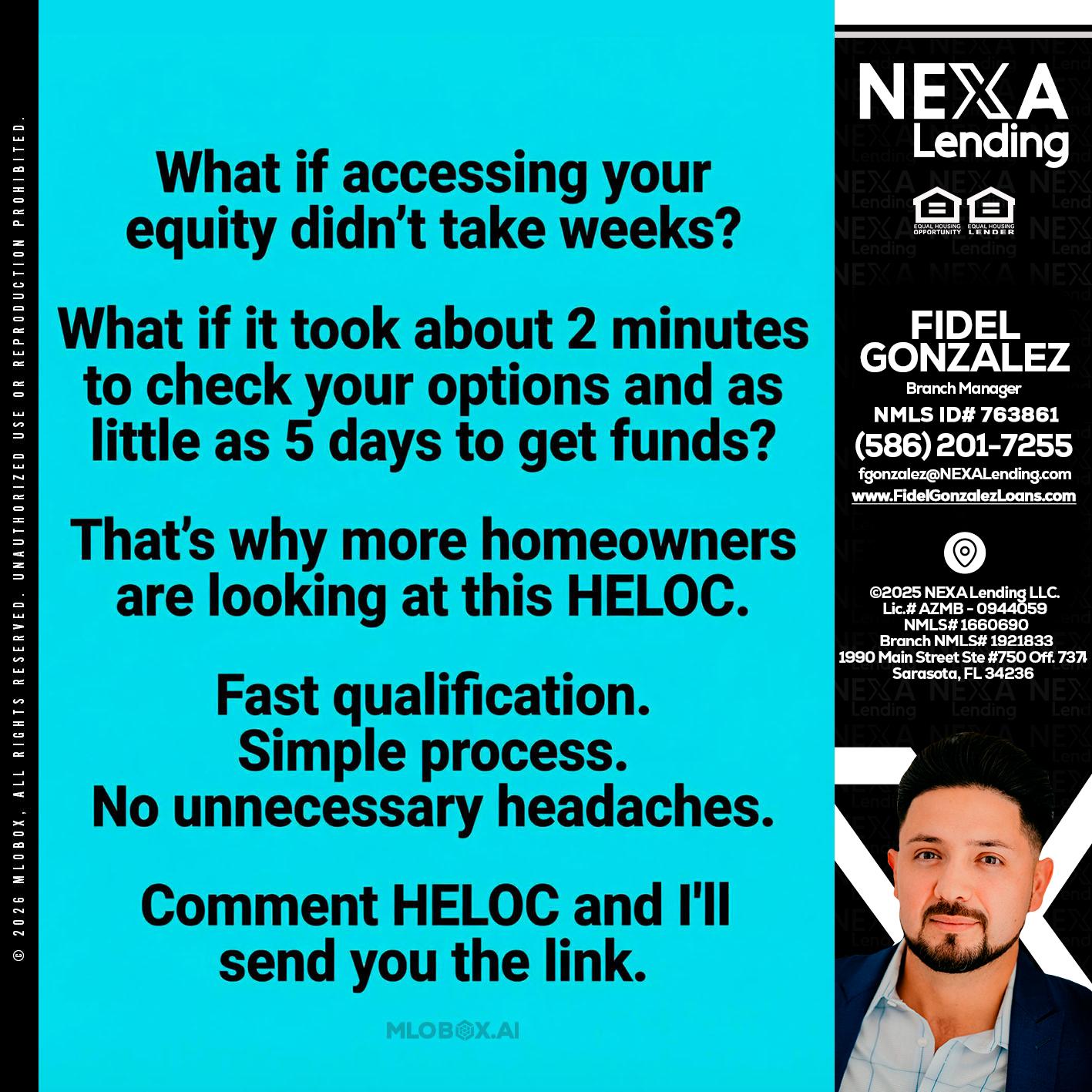 what if - Fidel Gonzalez -Branch Manager