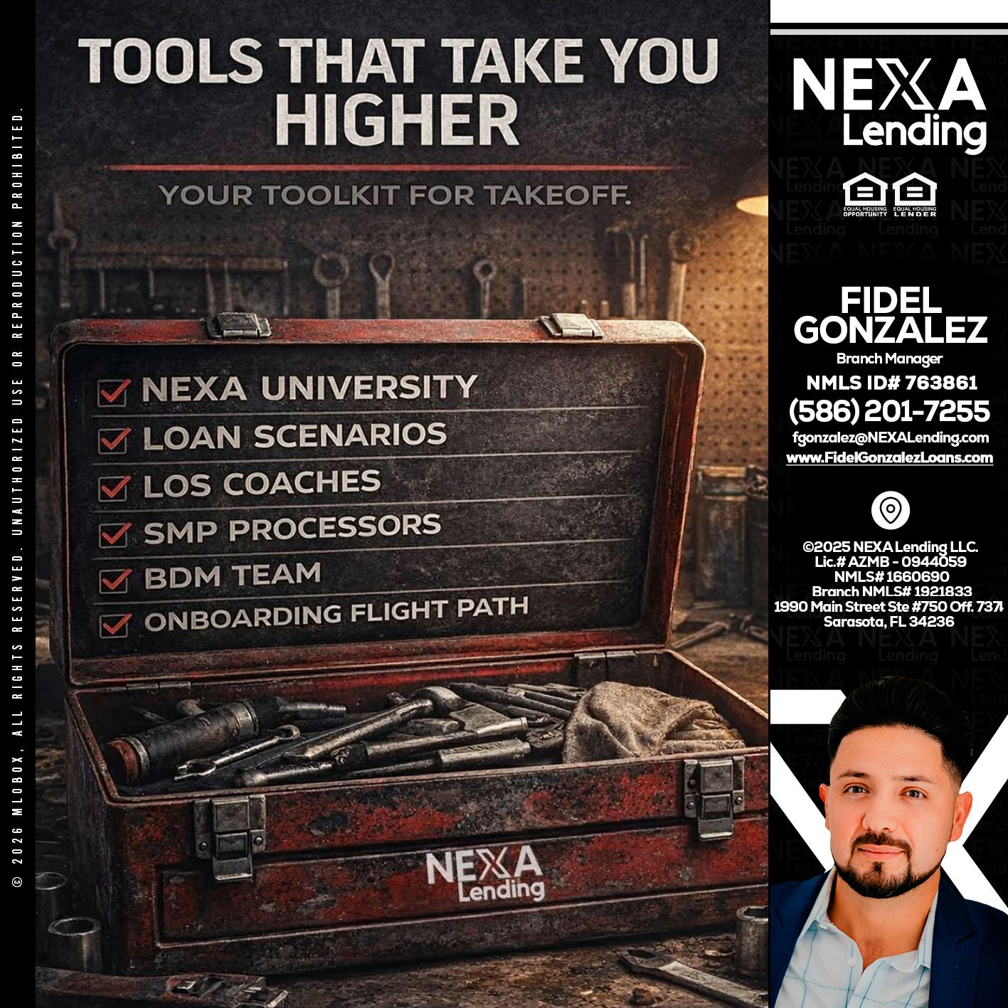 TOOLS THAT - Fidel Gonzalez -Branch Manager