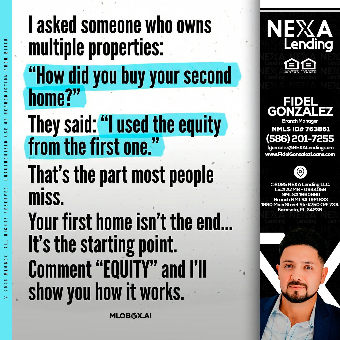 I asked someone - Fidel Gonzalez -Branch Manager