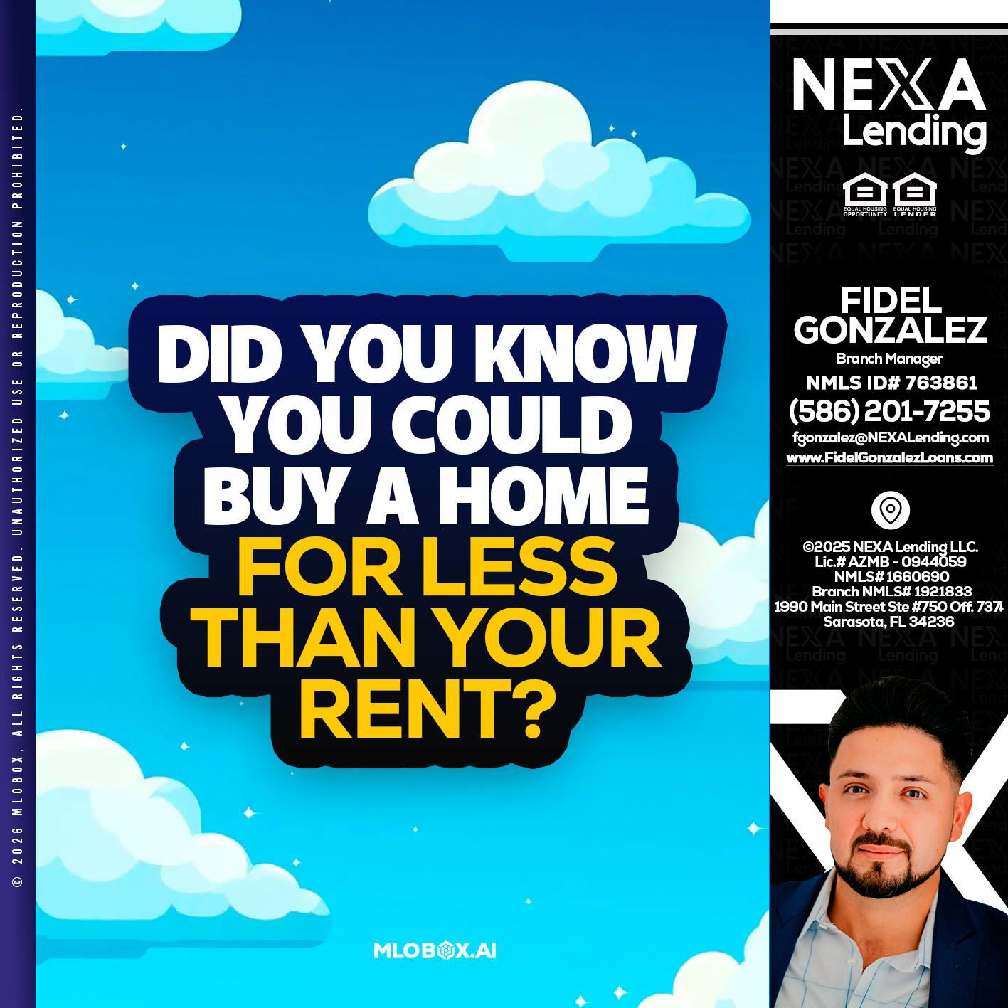 DID YOU KNOW - Fidel Gonzalez -Branch Manager