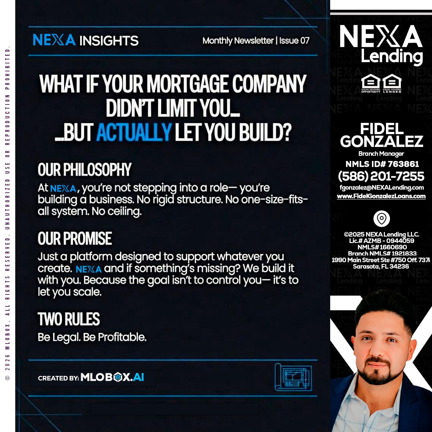 NEXA INSIGHTS - Fidel Gonzalez -Branch Manager