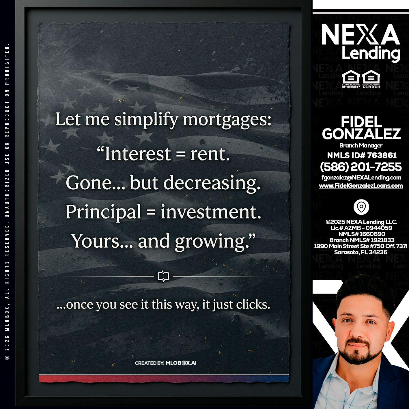 LET ME SIMPLIFY - Fidel Gonzalez -Branch Manager