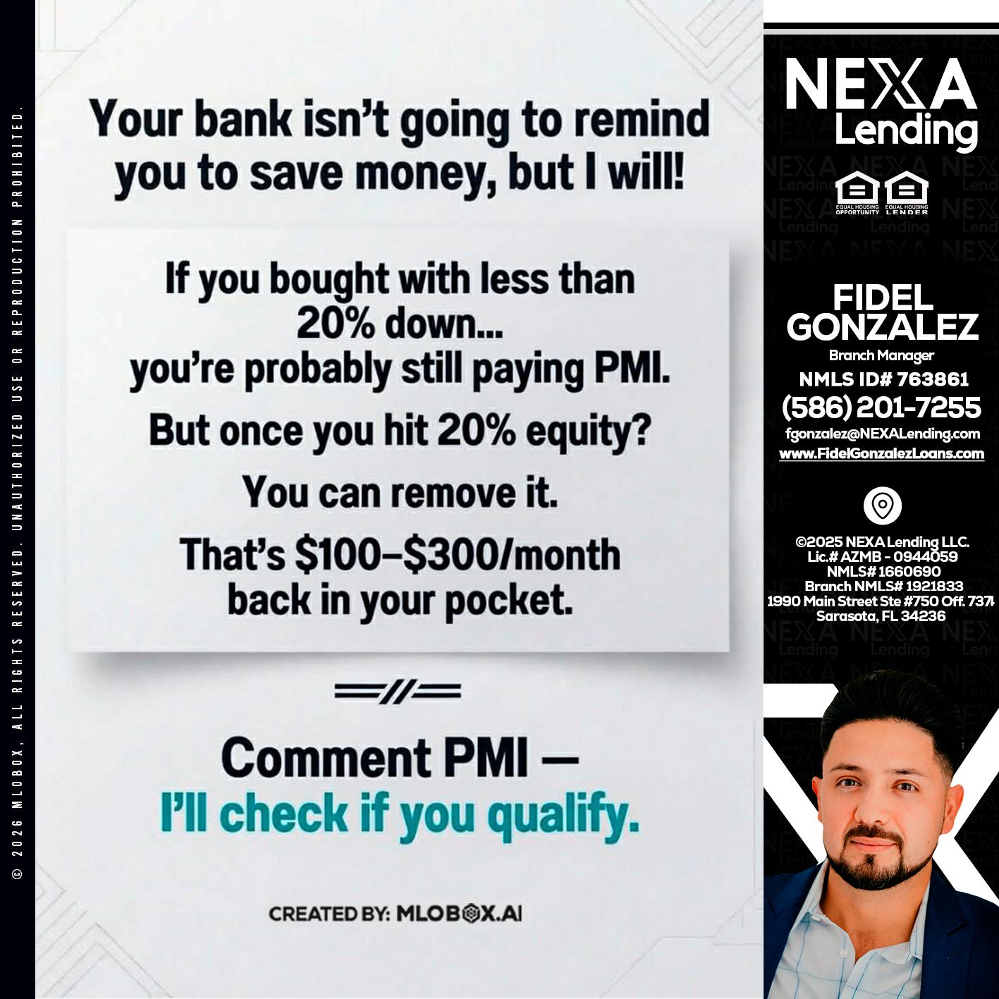 YOUR BANK ISNT - Fidel Gonzalez -Branch Manager