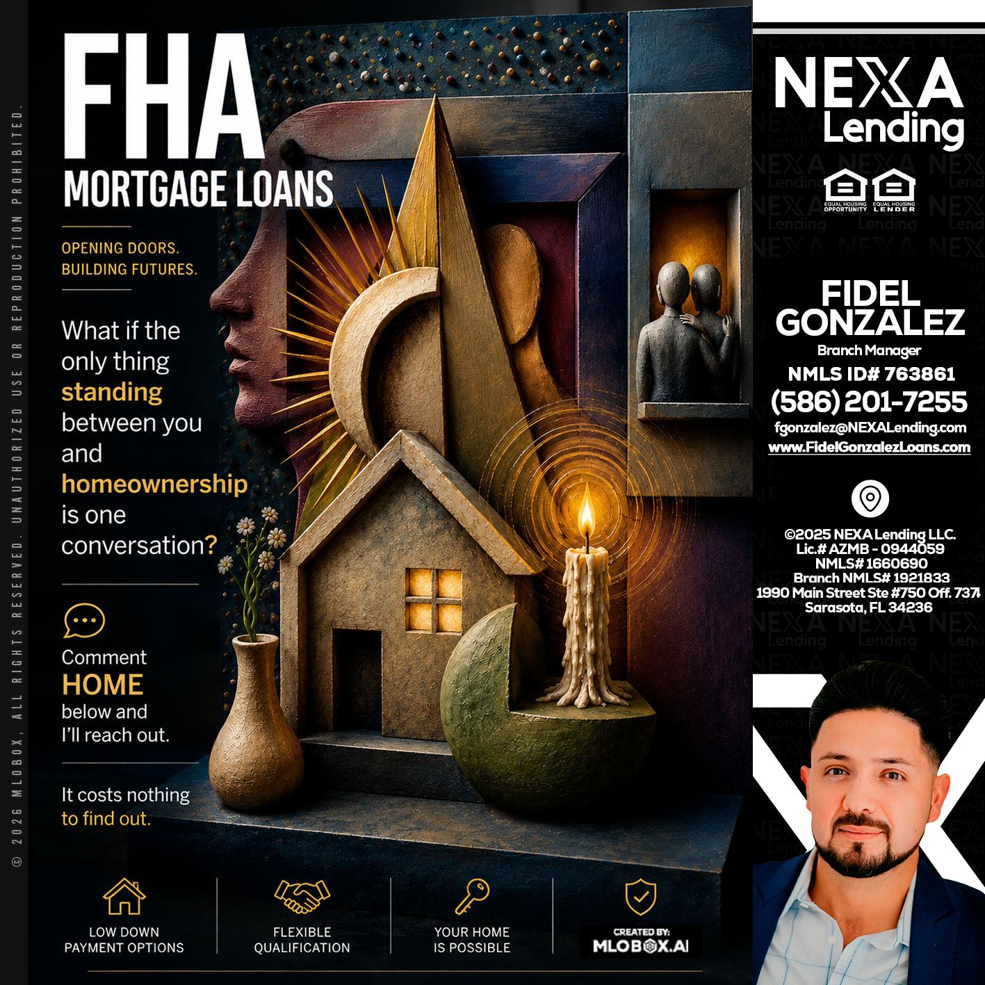 FHA - Fidel Gonzalez -Branch Manager