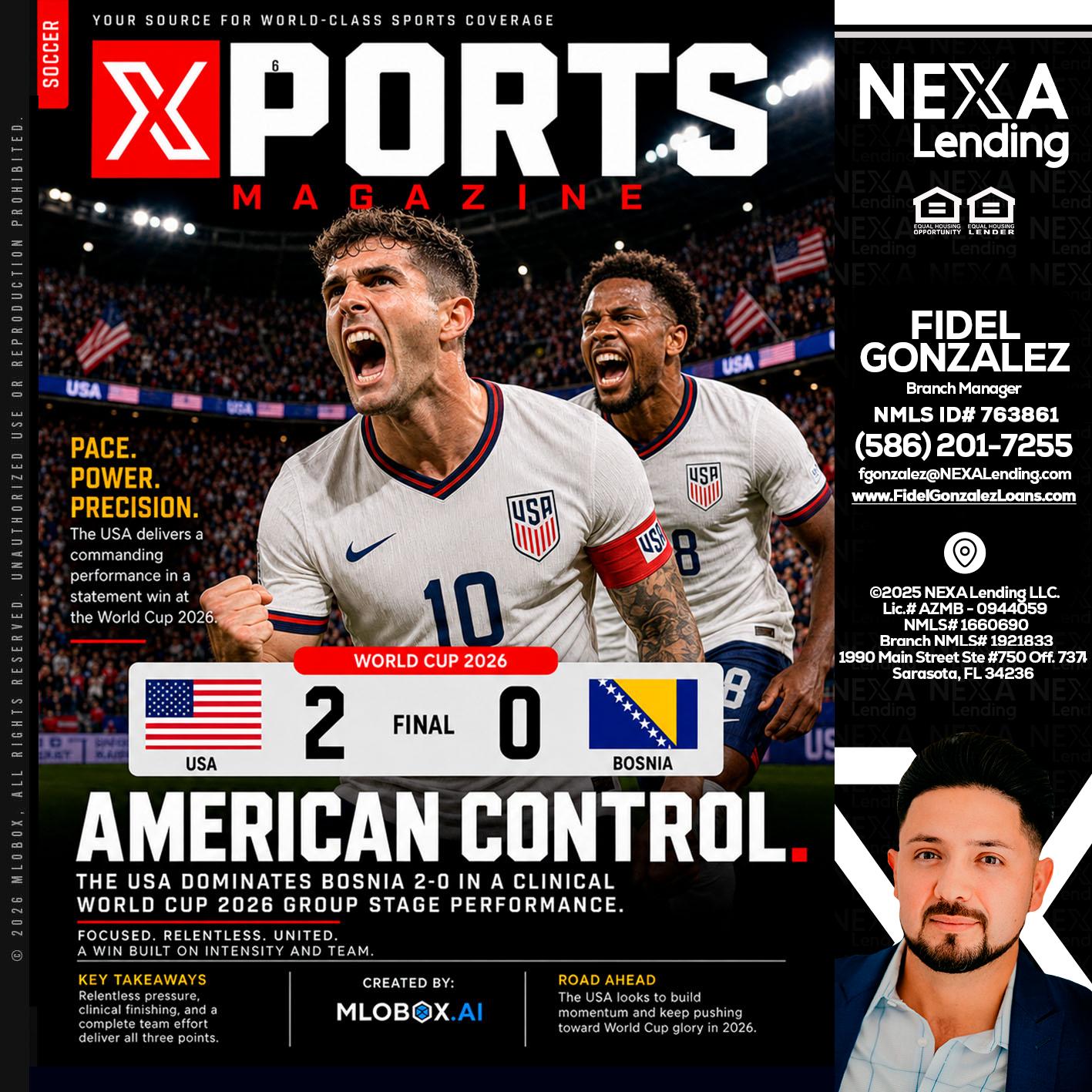 AMERICAN CONTROL - Fidel Gonzalez -Branch Manager