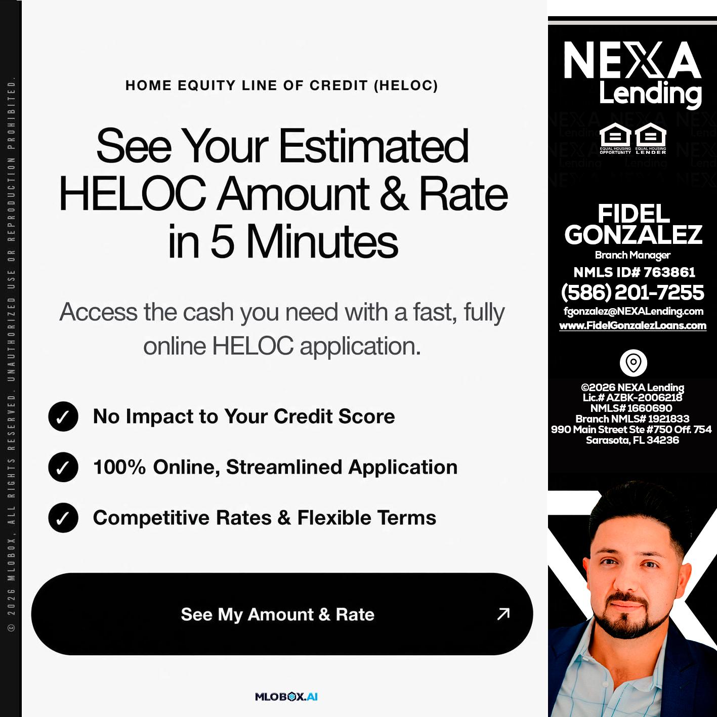 HELOC - Fidel Gonzalez -Branch Manager